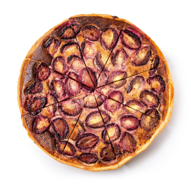 Zwetschgenwähe vorgebacken