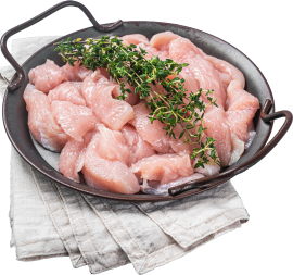 Poulet geschnetzteltes 