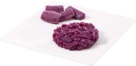 Rotkraut Würfel
