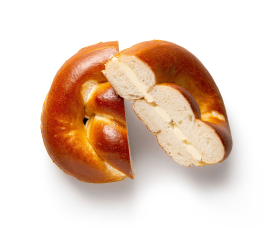 Laugen Brezel mit Butter