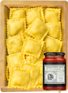 Ravioli alla puttanesca