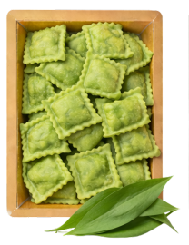 Ravioli agli orsino Bärlauch