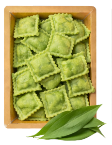 Ravioli agli orsino Bärlauch
