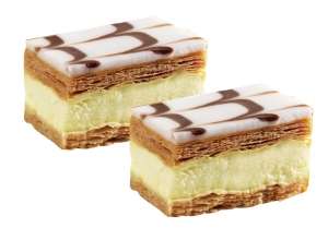 Mini Crèmeschnitte - mille feuilles mini