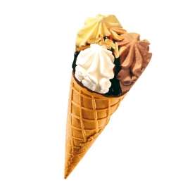 Banana Split Cornet