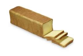 Briochetoast geschnitten