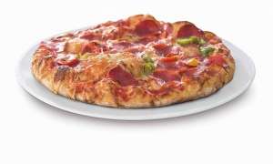Pizza Diavolo scharf